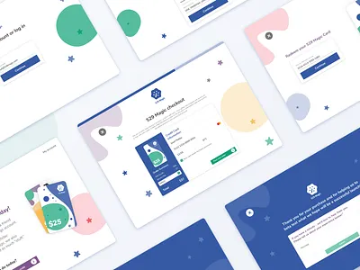 529 Magic - MVP 529 cards checkout fintech savings success ui user experience user interface ux