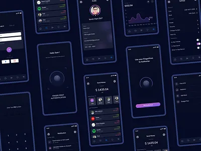 Finance App UI app design finance app glassmorphism minimal ui ui design ux ux process