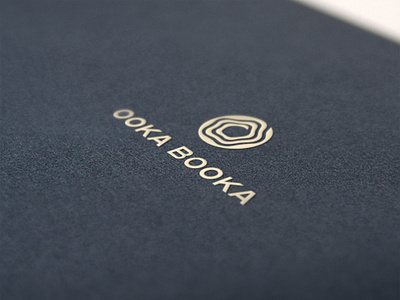 Ooka Booka Logo Foil Emboss Mockup branding candy delicious donut emboss identity logo logo design lux luxury melting minimal mockup mockup psd panter panter vision paper paper mockup patisserie typeface