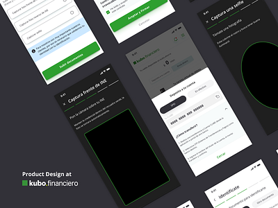 Product Design at Kubo.financiero camera financial fintech lending product design signature ui user experience user interface ux wallet