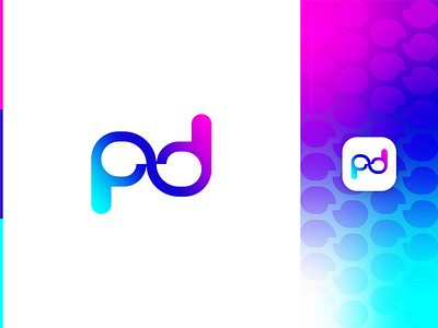 P+D+Chat Logo Combination abstract art abstract chat logo abstract logo abstract pd logo brand identity business logo chat logo colorful logo gradient logo letter logo logo design modern lettering modern logo modern pd logo pd letter design pd letter logo pd logo pd with chat logo professional logo