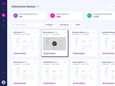 Card Grid card cards dashboard grid indiana indianapolis innovatemap pink purple record recording screen recording screencast stat stats ui