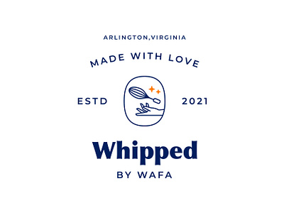 Whipped by Wafa brand brand identity branding clean cooking brand cooking branding cooking logo creative direction design graphic design identity logo logodesign vector