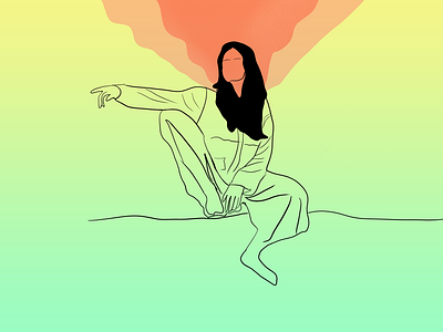 TheLady abstract aesthetic art artist artwork design illustration photoshop practice