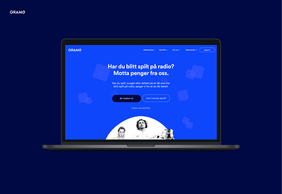 Gramo artist branding digital gramo gramophone graphic design logo minimal modern music music app musician norway payment ui ux