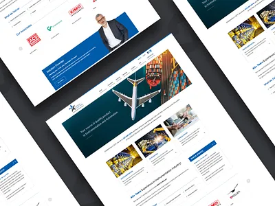 Dellstar Overseas branding design logo mobile website ui ux web web design website website design website designing