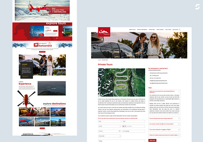 Fly Helicopters in Switzerland design flying helicopter helicopters logo mobile website switzerland tourism tourism website web web design website website designing