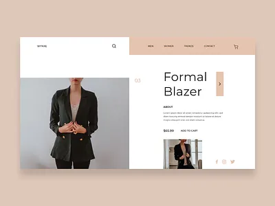 Product Page Website UI Design branding design design inspiration e commerce template e commerce website landing page shop website ui ui design ui ux user experience design ux web design concept website design