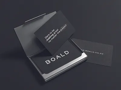 Boald Branding V1 branding logo design