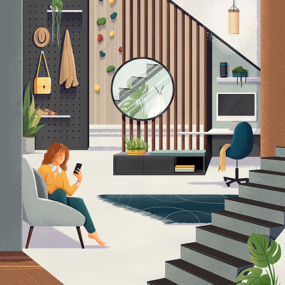 Guararapes architecture art design editorial editorial illustration illustration