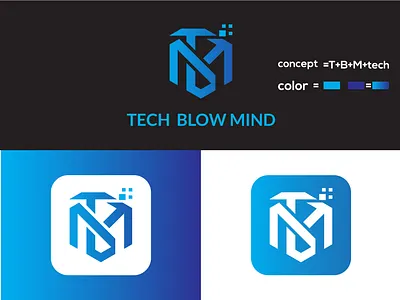 Tech Blogging website logo, TBM letter logo brand design brand identity clean it logo letter logo letter t logo letter tbm logo letter tbm logo logo design logo design branding logo designer logo inspiration logo mark logotype minimalist logo