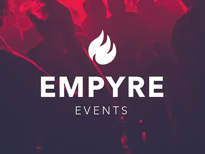 Empyre Events adobe illustrator branding design logo typography vector