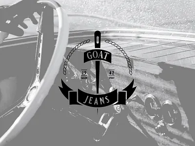 Goat Jeans Logo Design branding design illustration illustrator logo sketch vector vintage vintage logo