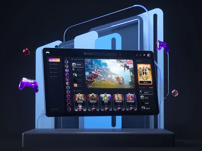 F9 live streaming and store ๐ฎ dashboard ui fortnite game interaction interaction design interface live stream steam streaming ui uidesign uxdesign webdesign