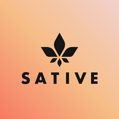 Logo Design For CBD Brand brand brand identity branding branding design cannabis cbd freelance freelance designer gradient hemp logo logo design marijuana vector