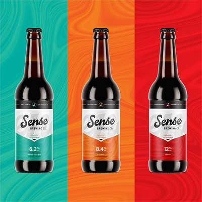 Packaging For Beer Company beer brand identity branding design freelance label design logo logo design packaging pattern