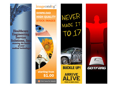 Banners created in 2010 banner banners branding creative banner design creative design design ui ui design ux web banner