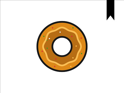 DONUTS ILLUSTRATION art design flat graphic design icon illustration illustrator logo minimal vector