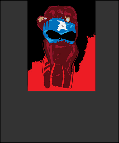 Iron Man - Captain America captain america holding mask illustration illustration design iron man poster war