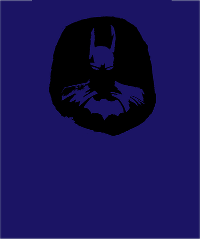 Batman batman design blue illustration logo poster