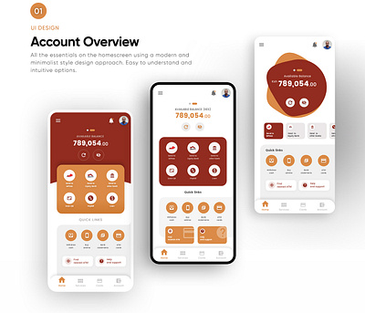 Eazzy Banking Mobile App account analytics bank clean daily ui dashboard finance fintech money ui ux