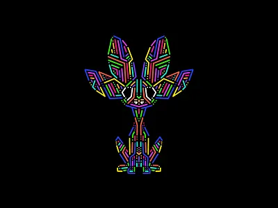 Alebrijes abstract alebrijes animal bright bunny color colour creature mexican sam