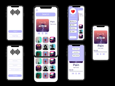 something that looks like a ux design basic branding desin icon ios ios app iphone11 logo minimal moez mustafa music my first design typography uidesign ux uxdesign