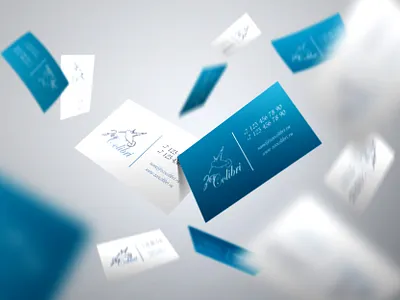 Business Card Colibri branding business card business card design design illustration typography vector