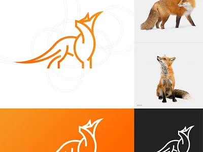 Fox branding design graphicdesign logo logodesign minimal minimalist vector