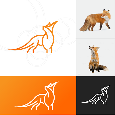 Fox branding design graphicdesign logo logodesign minimal minimalist vector