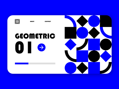 Geometric reception animation app branding concept design dribbble best shot flat icon illustration logo minimal mobile app mobile ui typography ui ux vector web webdesign website