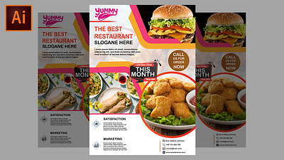 Restaurant flyer design flyer flyer artwork flyer design flyer design in illustrator flyer idea flyer mockup flyer template flyers restaurant flyer restaurant flyer design restaurant flyer template