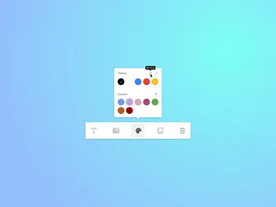Block Content editor ui component color picker color picker ui design menu menu design navbar navigation bar ui uicomponents uidesign uiux user interface user interface design web