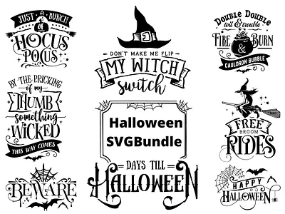 halloween svg bundle 3d animation branding bundle graphic design halloween ia logo motion graphics svg
