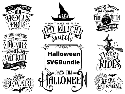 halloween svg bundle 3d animation branding bundle graphic design halloween ia logo motion graphics svg