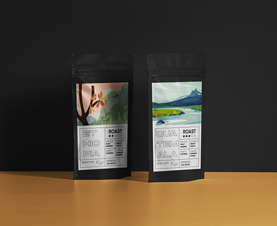 Coffee label for "poco coffee shop" branding design figma graphic design icon illustration minimal typography ui vector