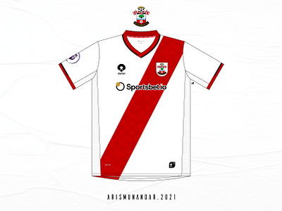 Southampton Fantasy Kit Third 2020-2021 animation app art branding clean design graphic design illustration illustrator logo vector