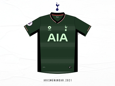 Tottenham Hotspur Fantasy Kit Away 2020-2021 animation app art branding clean design graphic design illustration illustrator logo vector