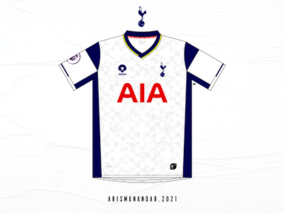 Tottenham Hotspur Fantasy Kit Home 2020-2021 animation app art branding clean design graphic design illustration illustrator logo vector