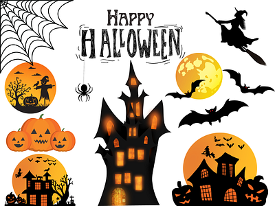 happy halloween 3d animation branding graphic design halloween happy halloween ia logo motion graphics