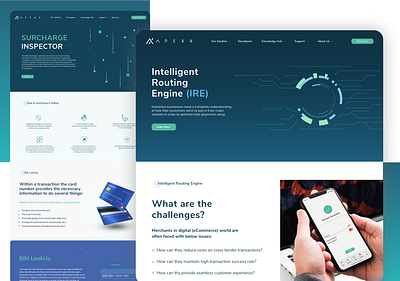 Website Design - APEXX Global branding fintech fintech branding homepage ui infographic landingpage ui design website design