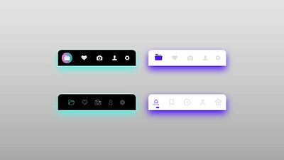 Adobe XD Bottom Navigation Animation animation bottom animation branding navigate navigation navigation bar navigation menu ui ux