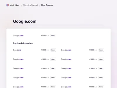 Buy domain name clean clean design clean ui dailyui dashboad dashboard dashboard app design domain name figma product design productdesign saas app saas design ui ui ux uidesign uiux webdesign