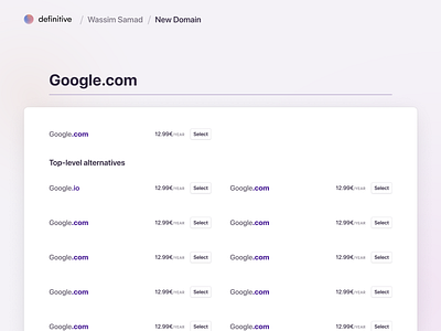 Buy domain name clean clean design clean ui dailyui dashboad dashboard dashboard app design domain name figma product design productdesign saas app saas design ui ui ux uidesign uiux webdesign