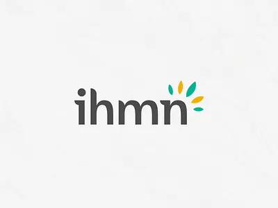 IHMN Logo design branding logo logo design logotype nature naturopathy school type typedesign vector