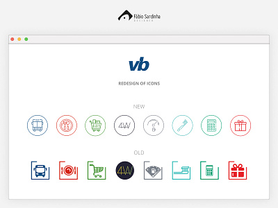 Redesign of icons design figma icons iconset interface product icon ui ui ux design vector