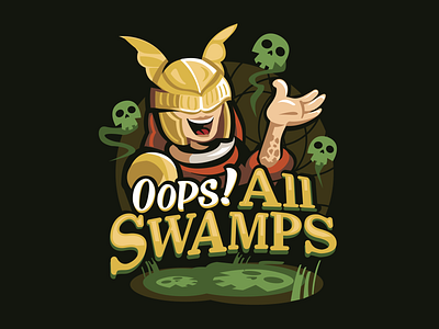 Oops! All Swamps! cereal character elden ring fun illustration mascot print shirt swamp
