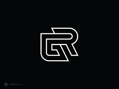 GR branding designlogo elegant flat logo logo design logodesign logos minimalist monogram simple simple design simplicity