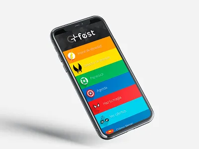 Dashboard app - GLFest - 2014 app design illustration ui