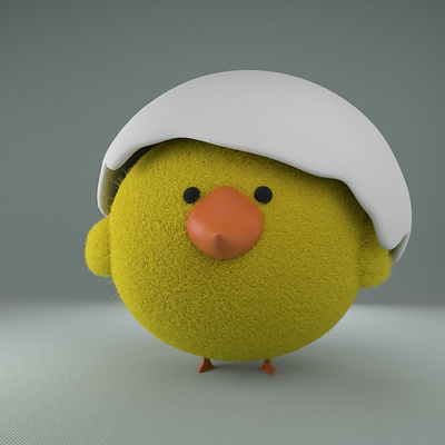 Kelly, the cute chick gal 3d modeling animation arnold arnold renderer arnoldrender cartoon cinema4d cute daily daily practice fur illustration motion design practice zbrush zbrush pixlogic